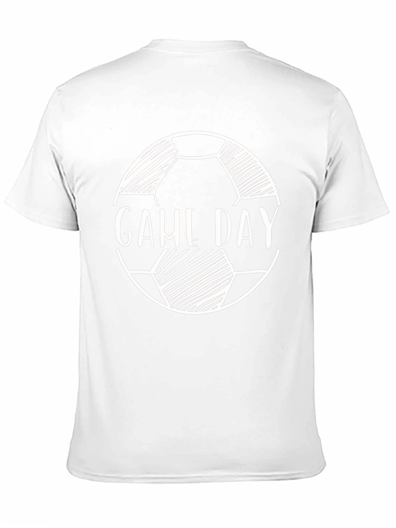 Game Day Soccer Ball T-Shirt - Black