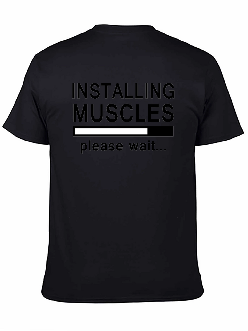 Installing Muscles Funny Gym T-Shirt