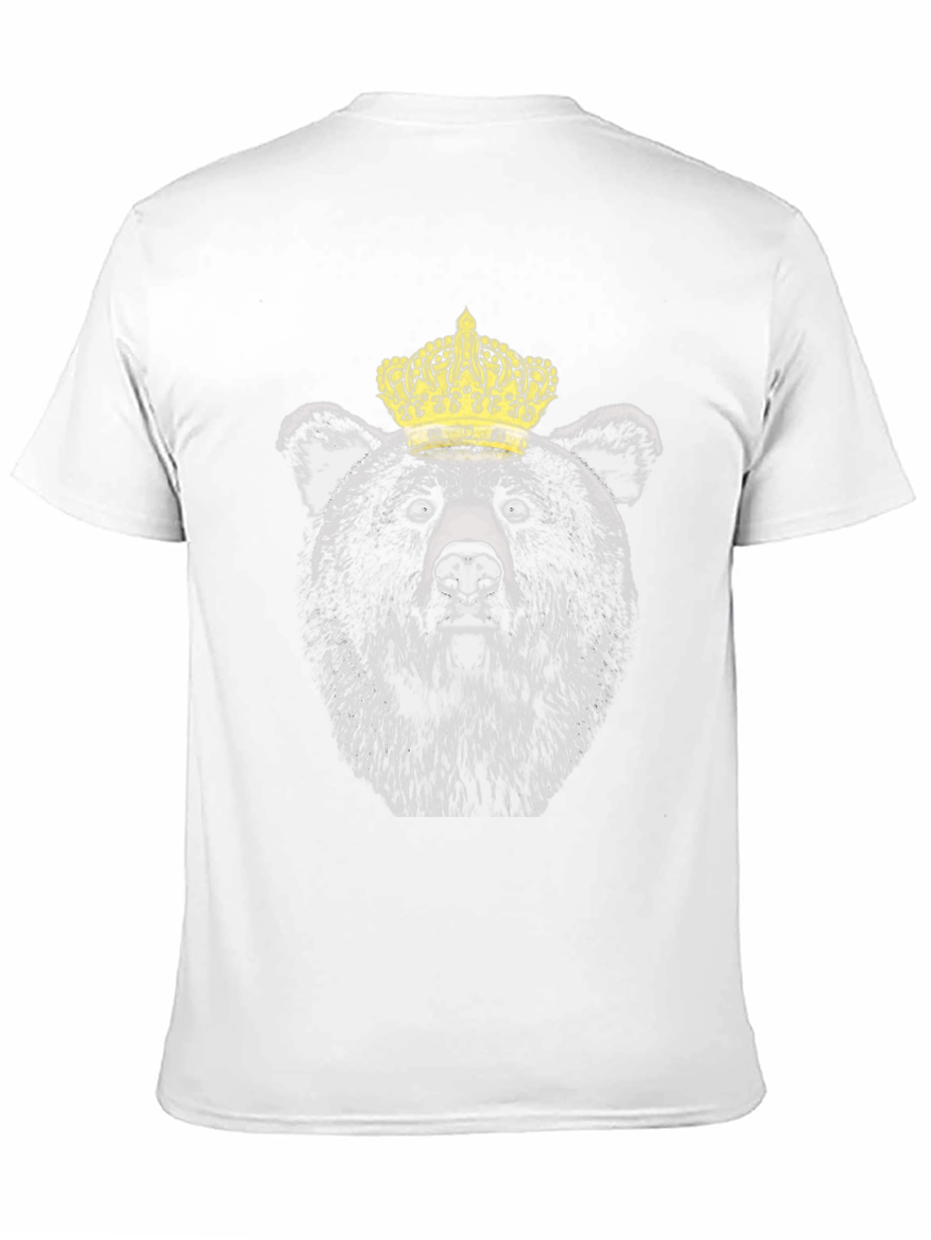 King Bear Graphic T-Shirt - Black