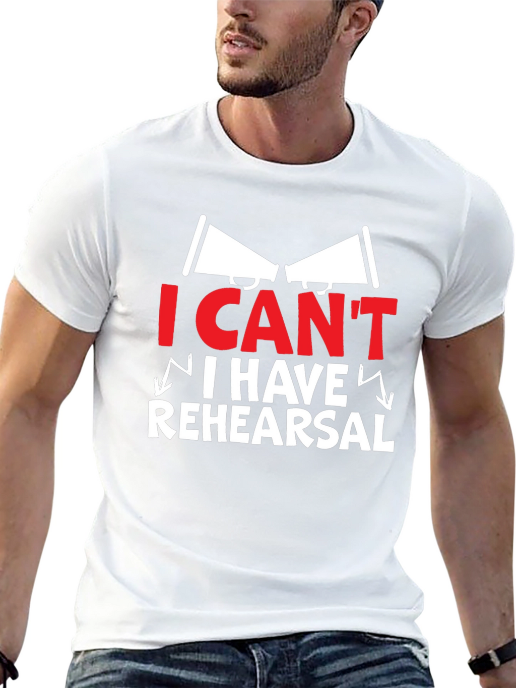 I Cant I Have Rehearsal Graphic Tee