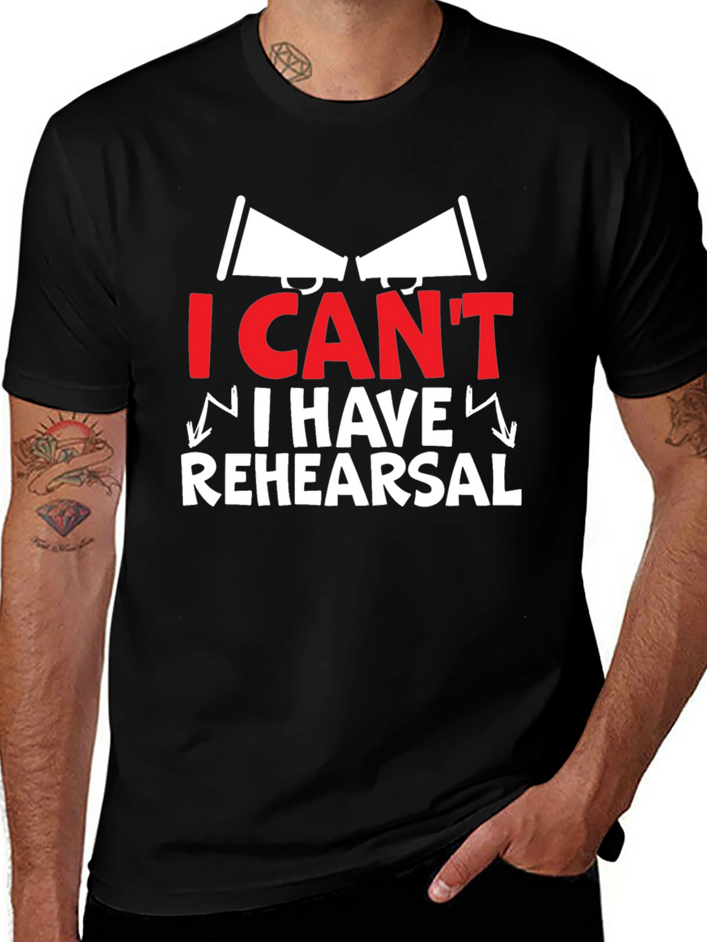 I Cant I Have Rehearsal Graphic Tee