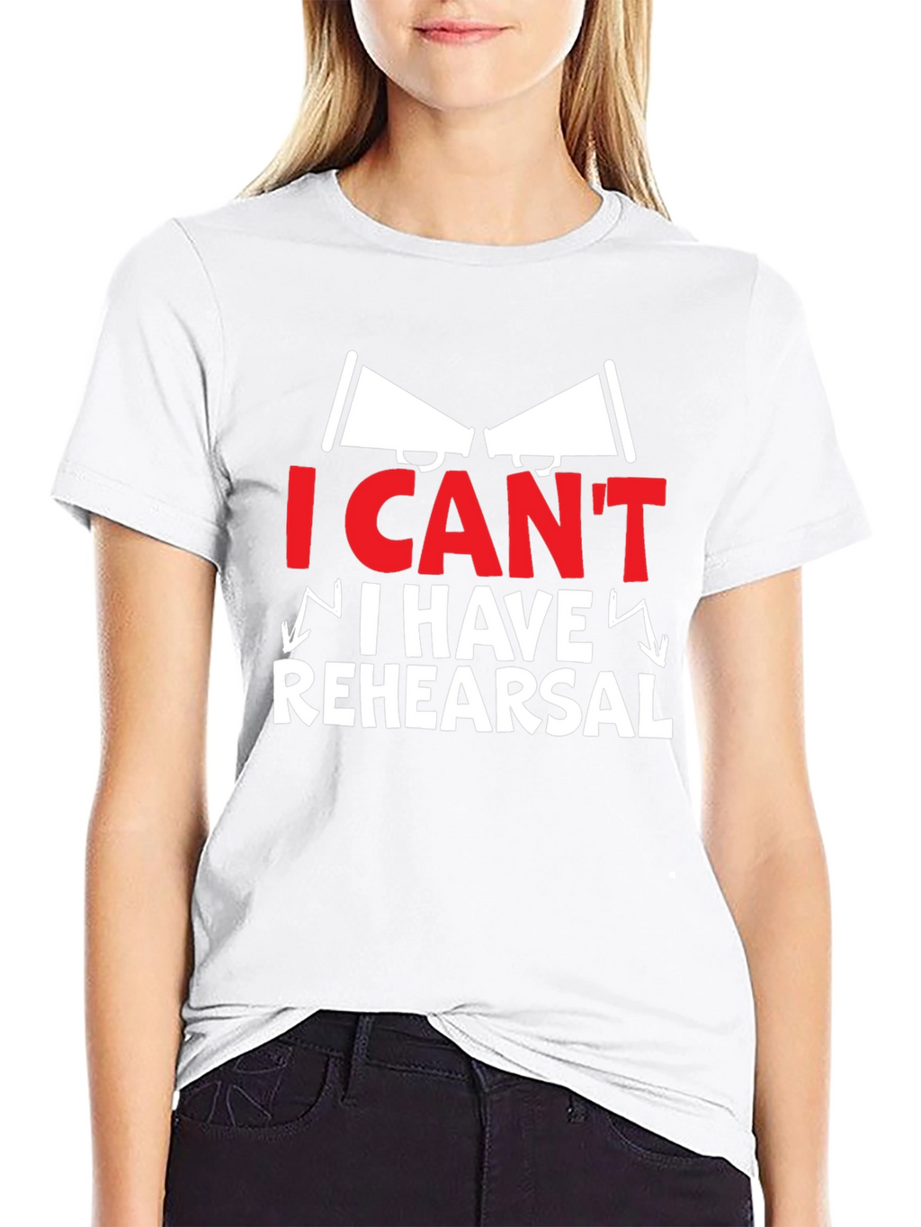 I Cant I Have Rehearsal Graphic Tee