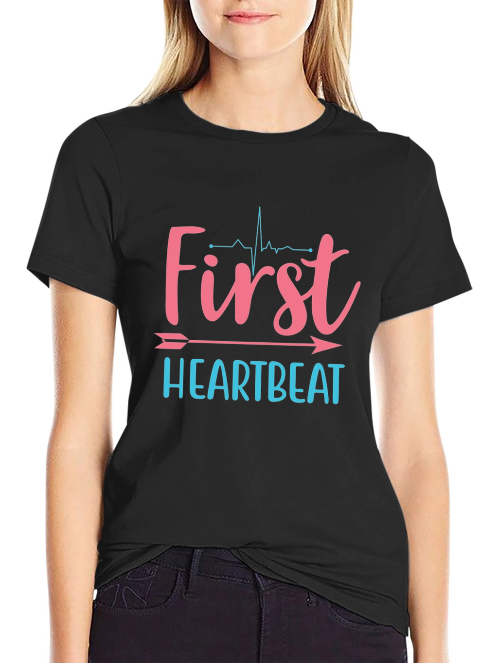 First Heartbeat Graphic Tee