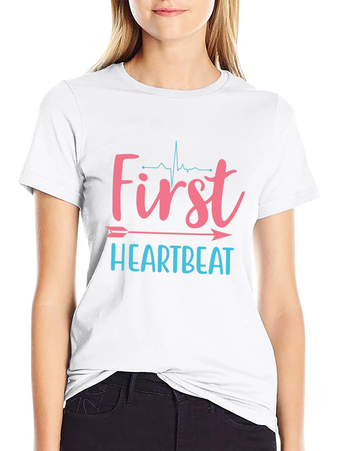 First Heartbeat Graphic Tee