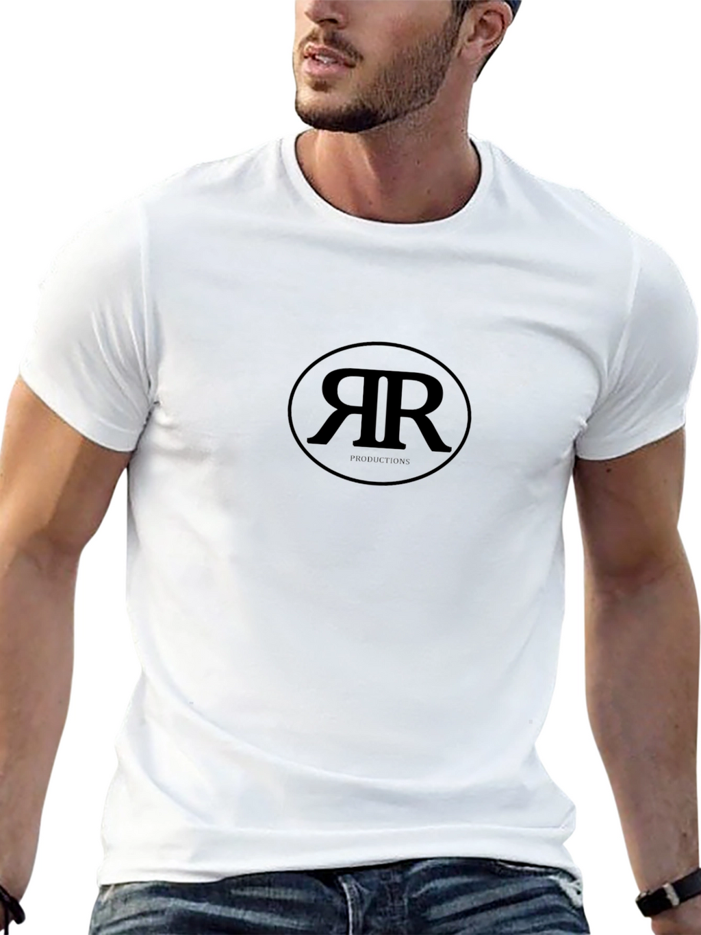 Black RR Productions Logo T-Shirt