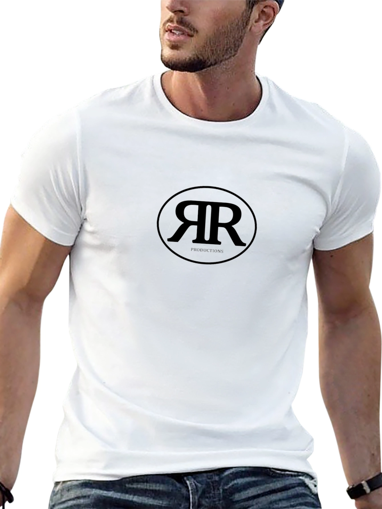 Black RR Productions Logo T-Shirt