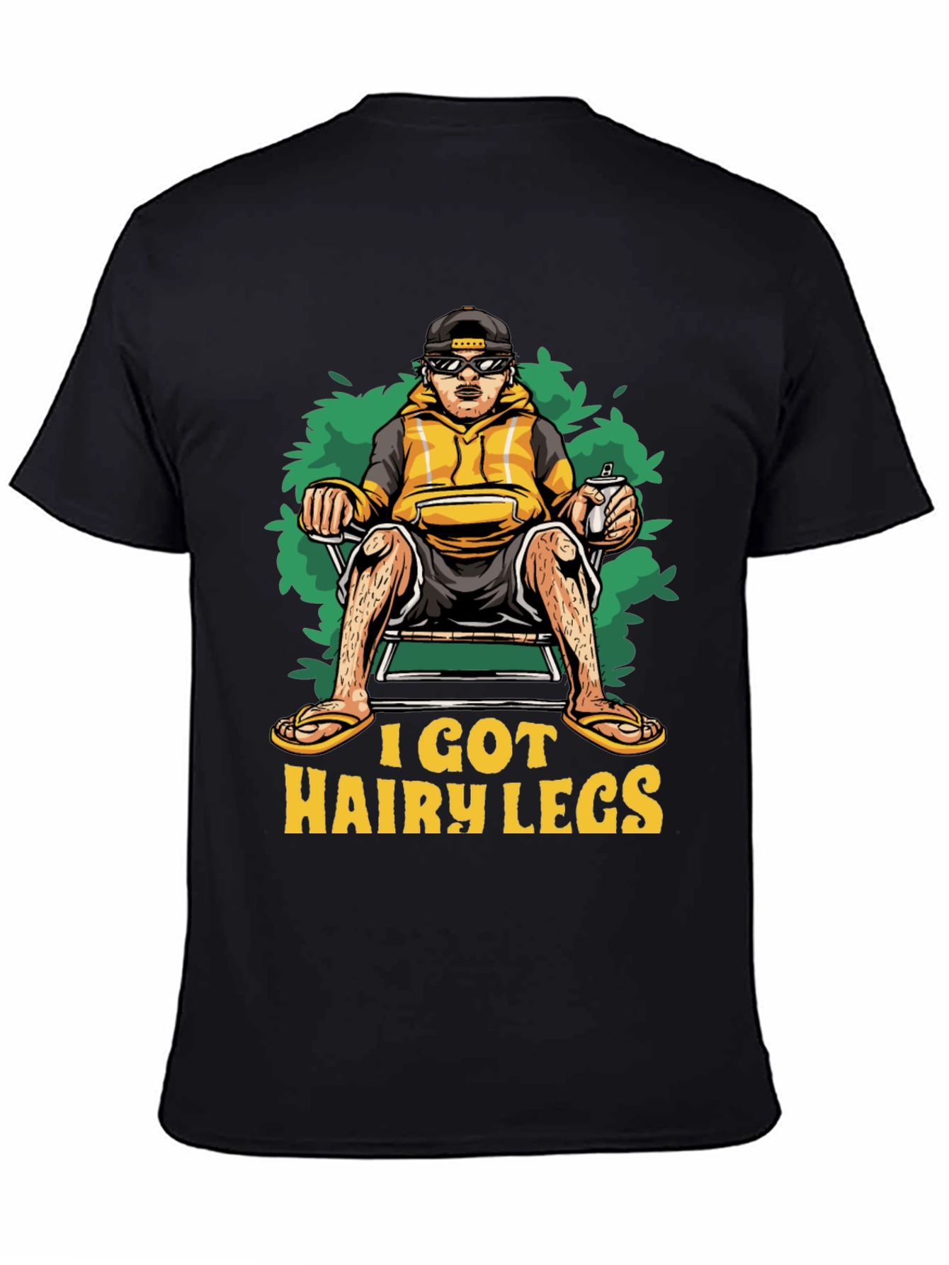 I Got Hairy Legs Graphic Tee - Funny Summer T-Shirt