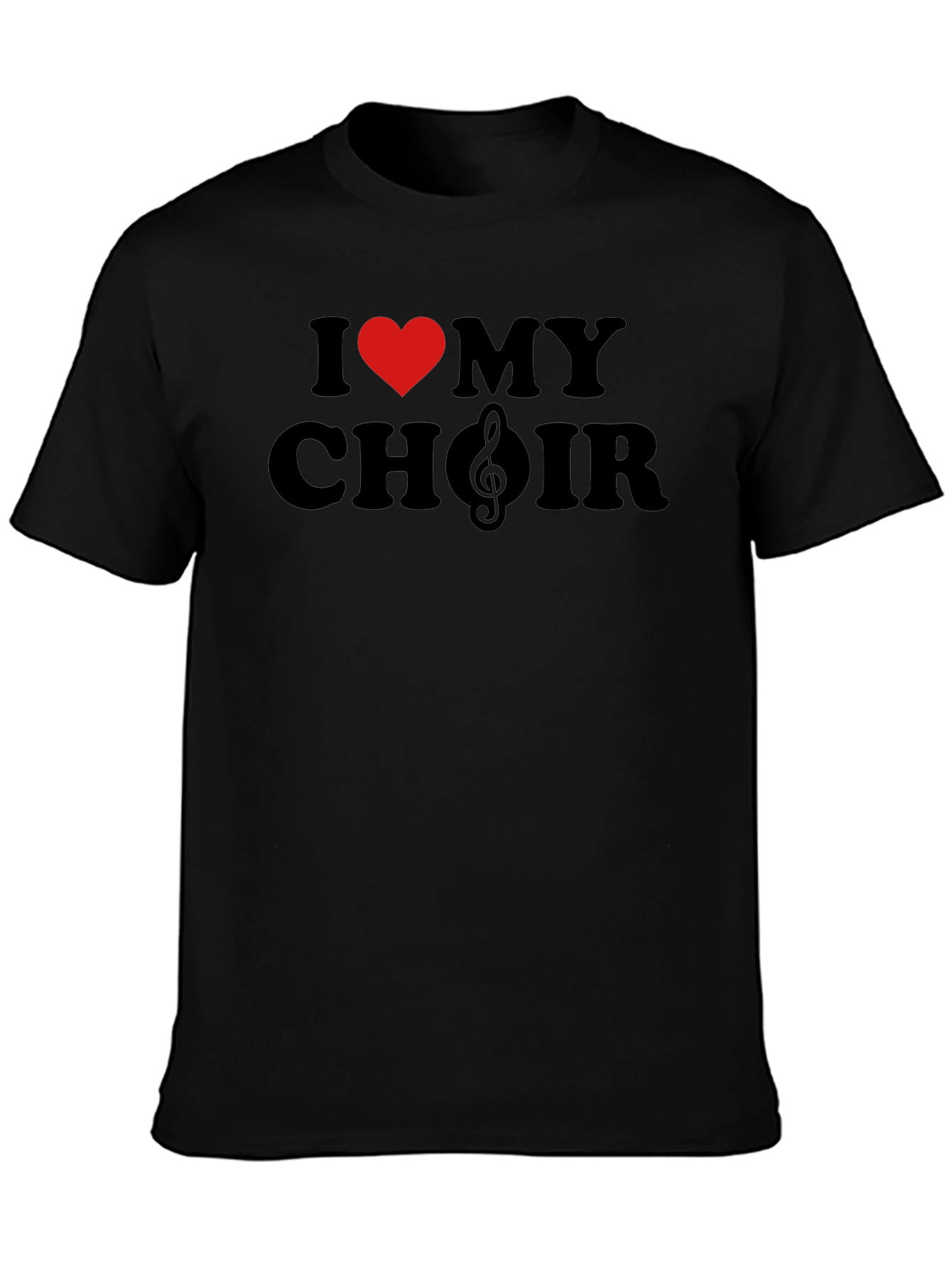 I Love My Choir T-Shirt - Music Lover Tee