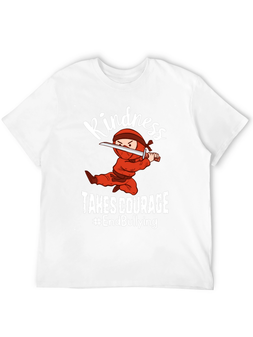 Kindness Takes Courage Ninja Graphic Tee