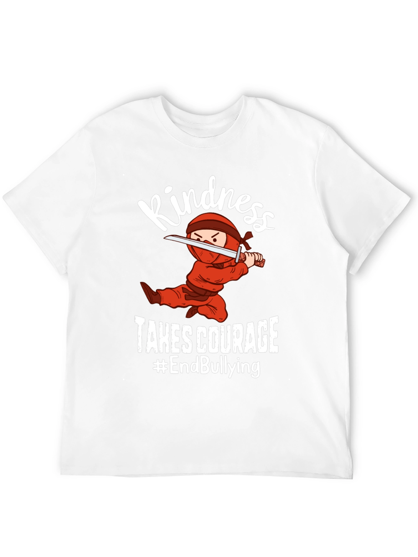 Kindness Takes Courage Ninja Graphic Tee