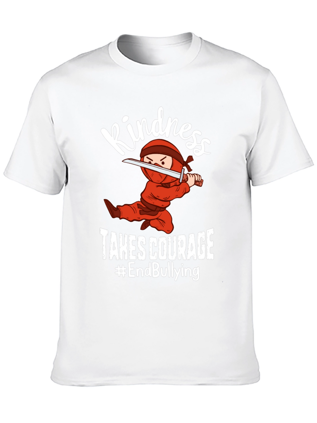 Kindness Takes Courage Ninja Graphic Tee