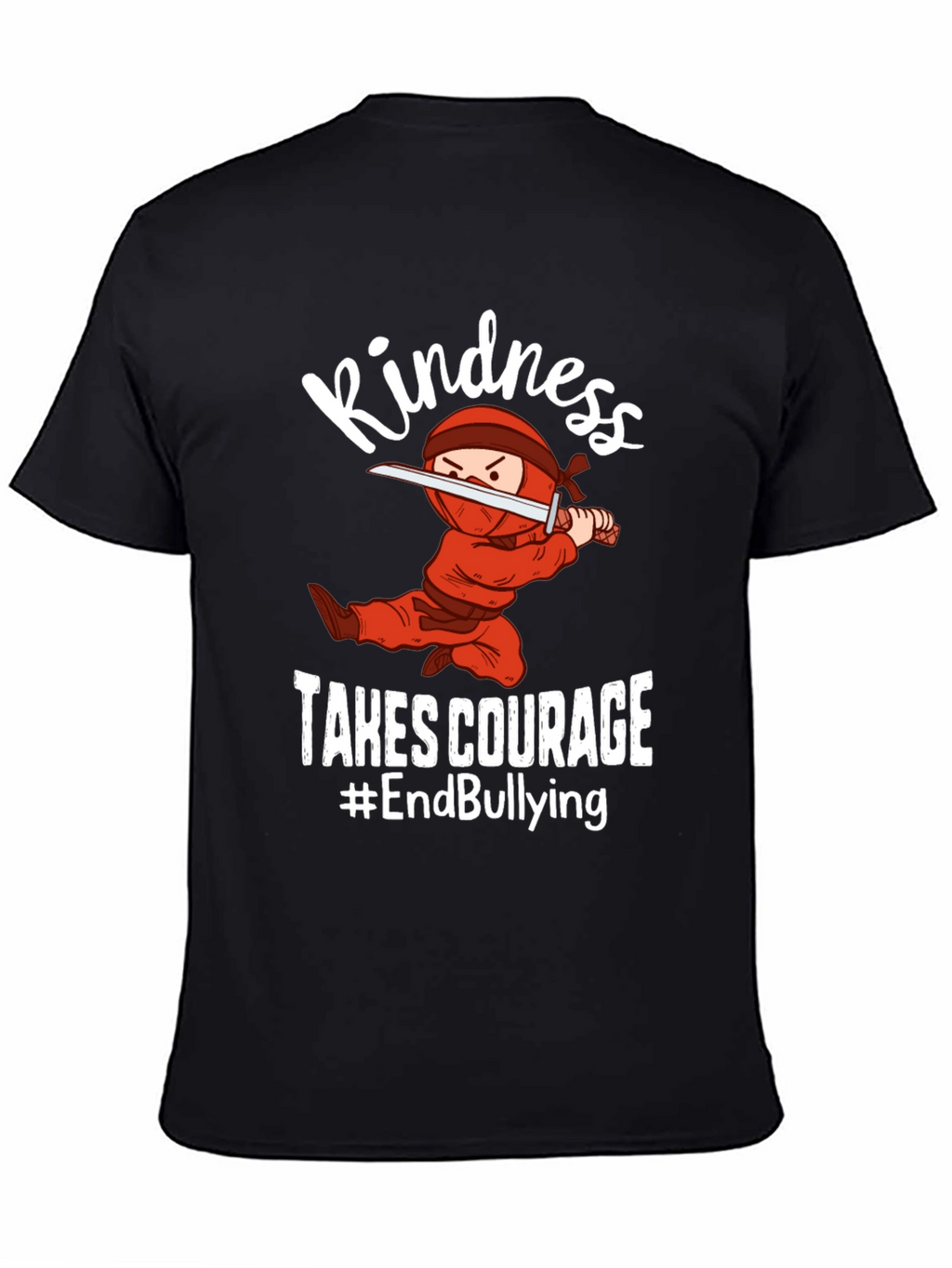 Kindness Takes Courage Ninja Graphic Tee