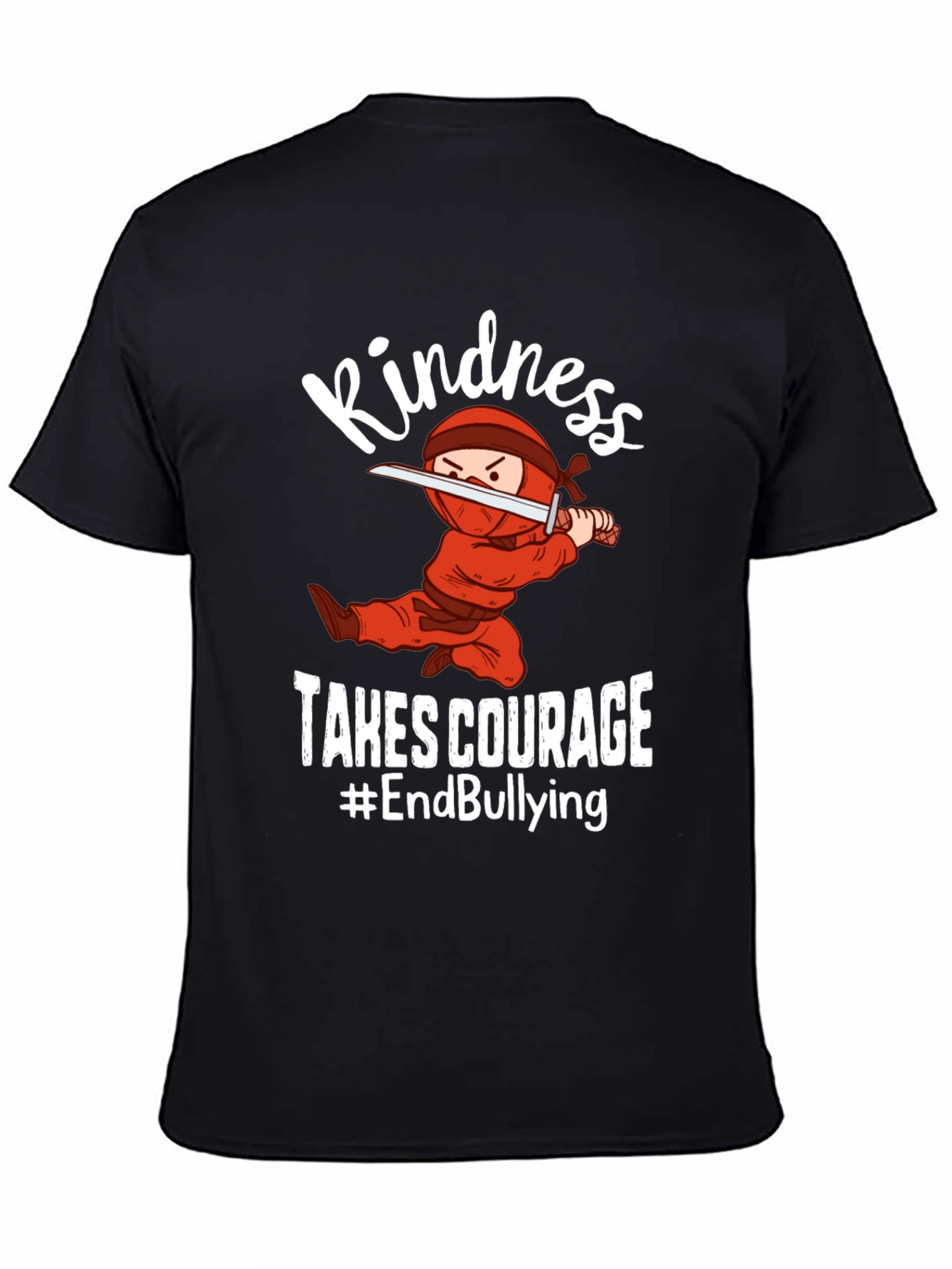 Kindness Takes Courage Ninja Graphic Tee