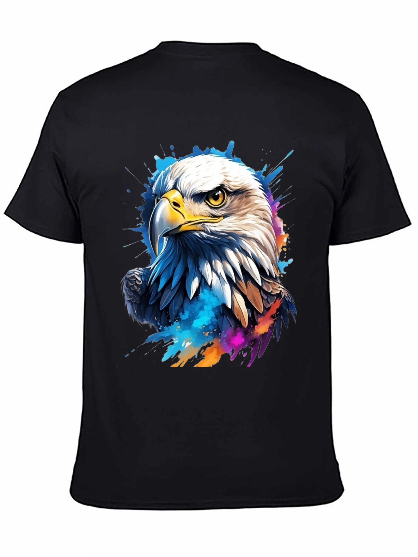 Eagle Graphic Black T-Shirt