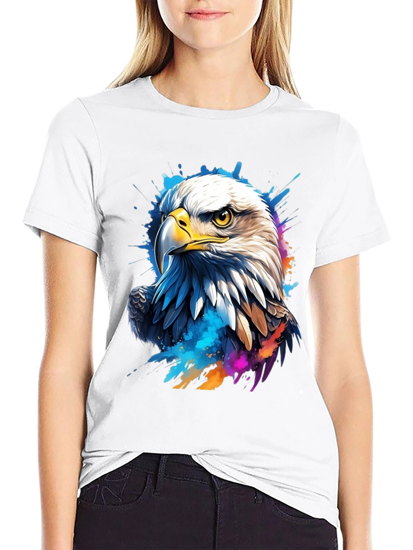 Eagle Graphic Black T-Shirt