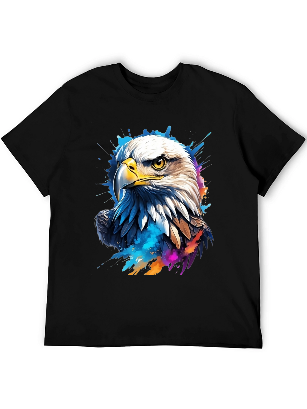 Eagle Graphic Black T-Shirt