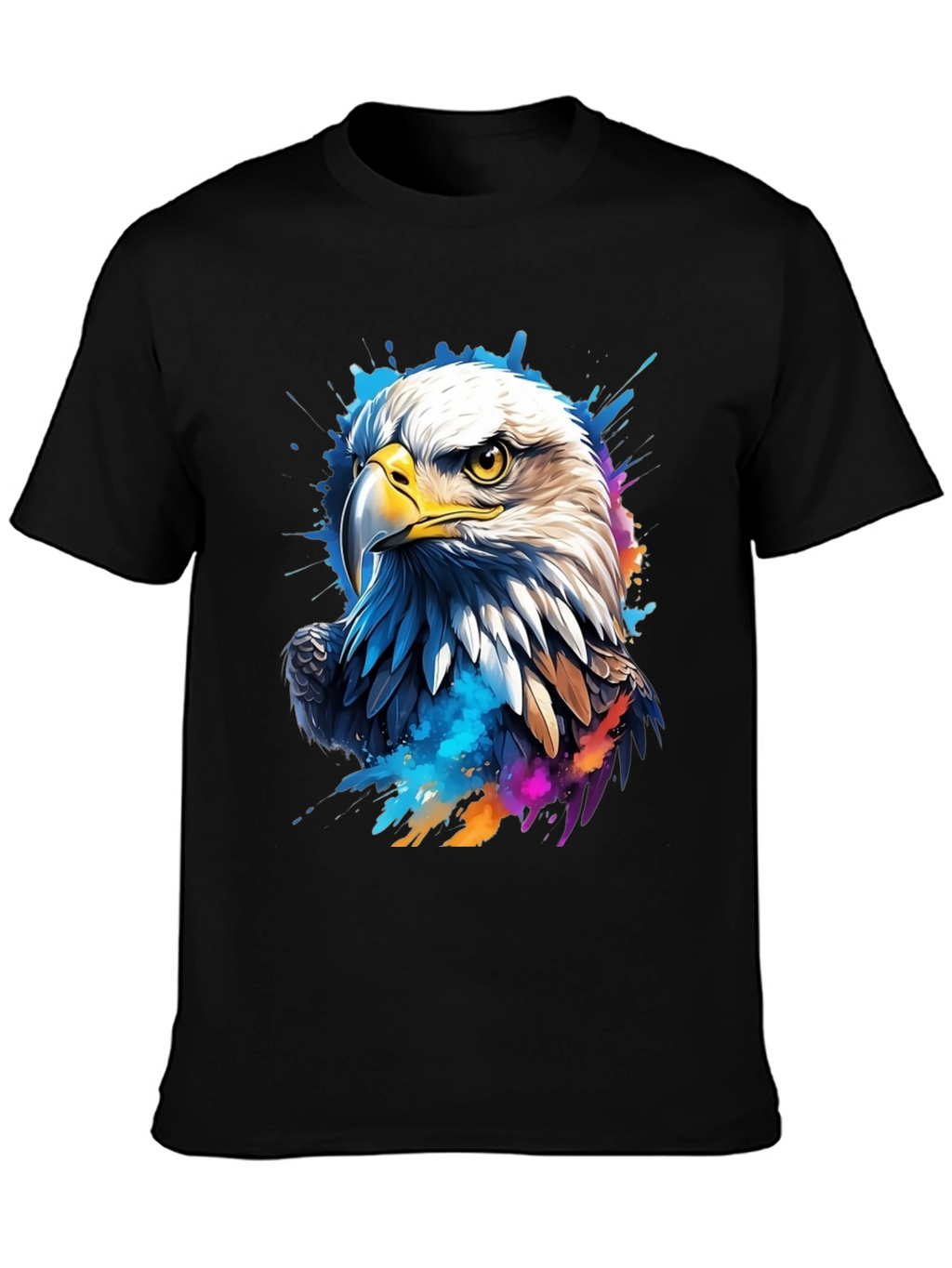 Eagle Graphic Black T-Shirt