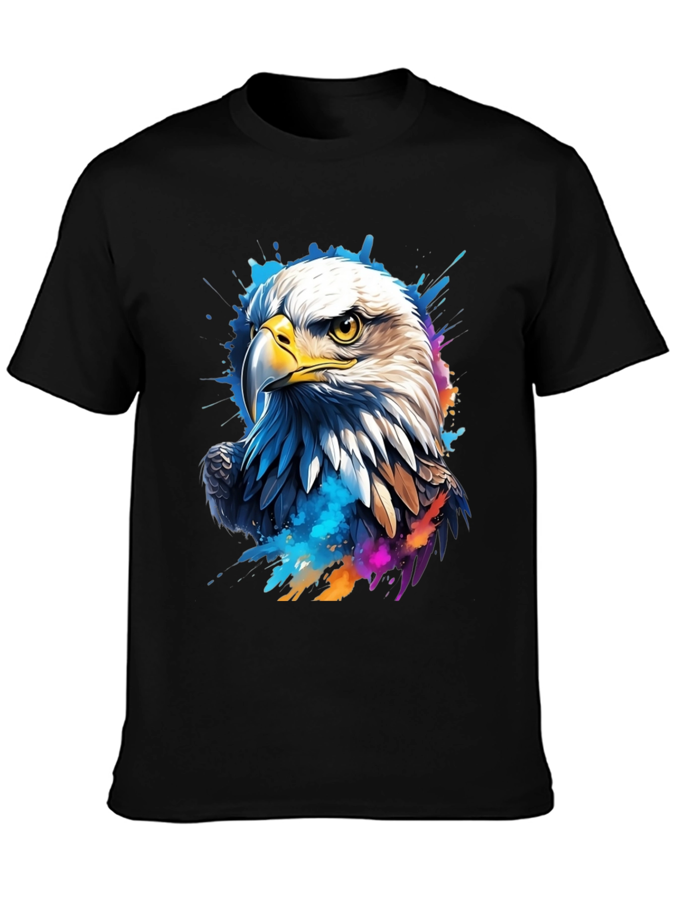 Eagle Graphic Black T-Shirt