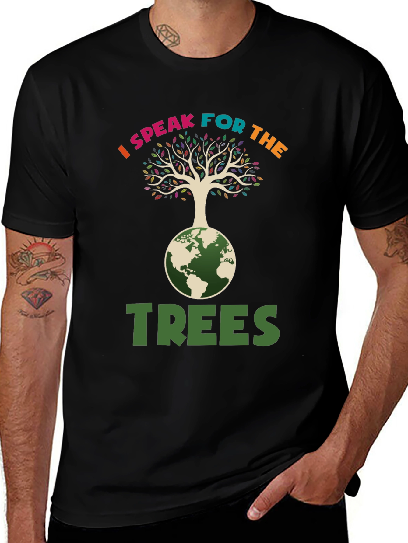 I Speak for the Trees Graphic Tee - Earth Day Shirt