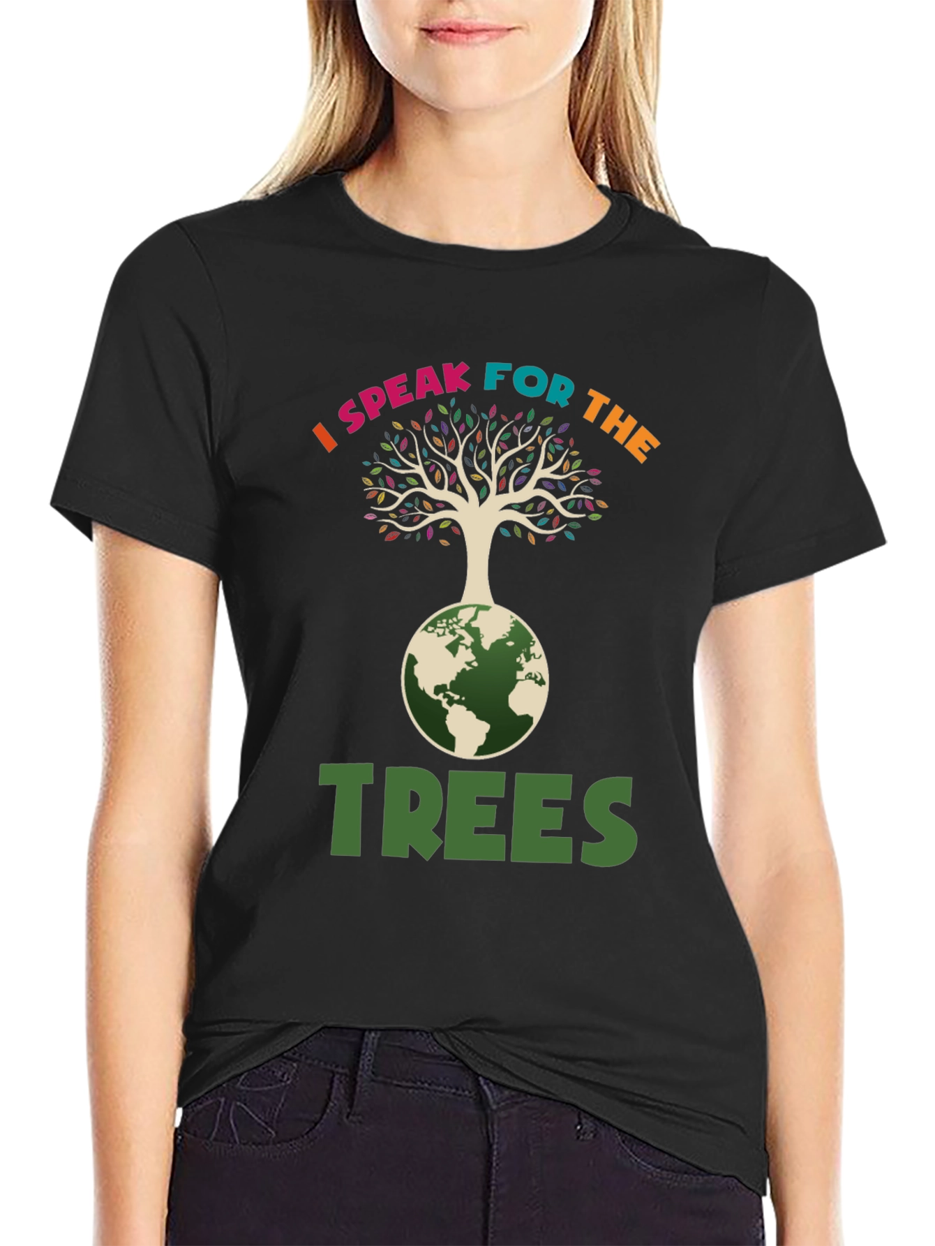 I Speak for the Trees Graphic Tee - Earth Day Shirt