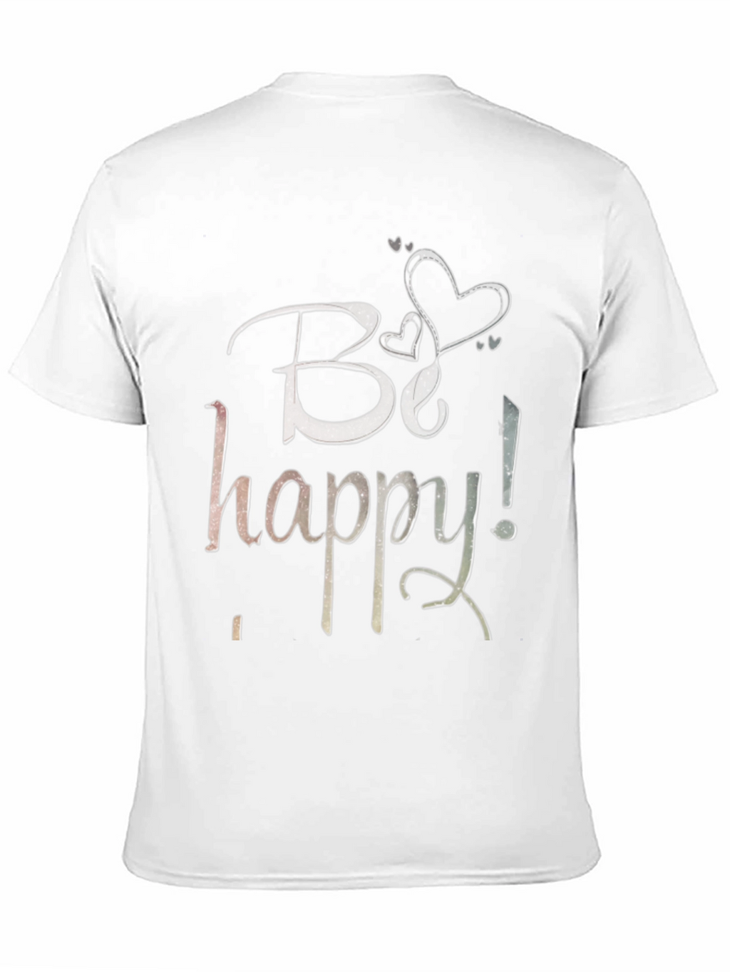 Be Happy T-Shirt - Stylish Graphic Tee