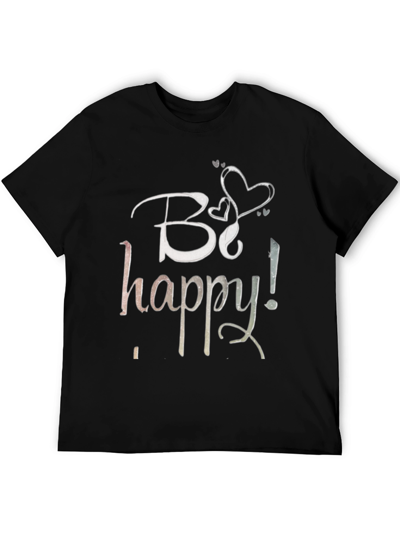 Be Happy T-Shirt - Stylish Graphic Tee