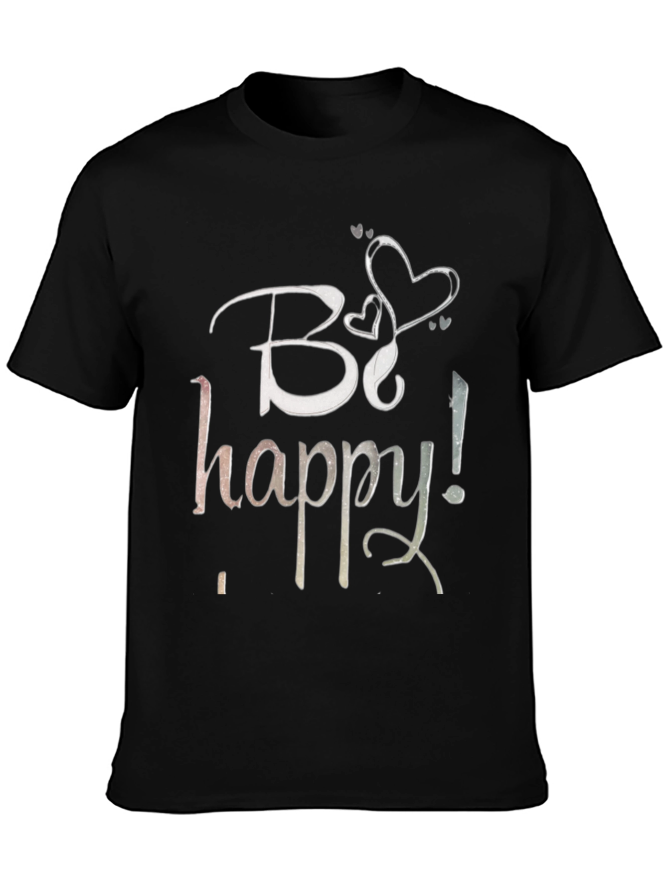 Be Happy T-Shirt - Stylish Graphic Tee