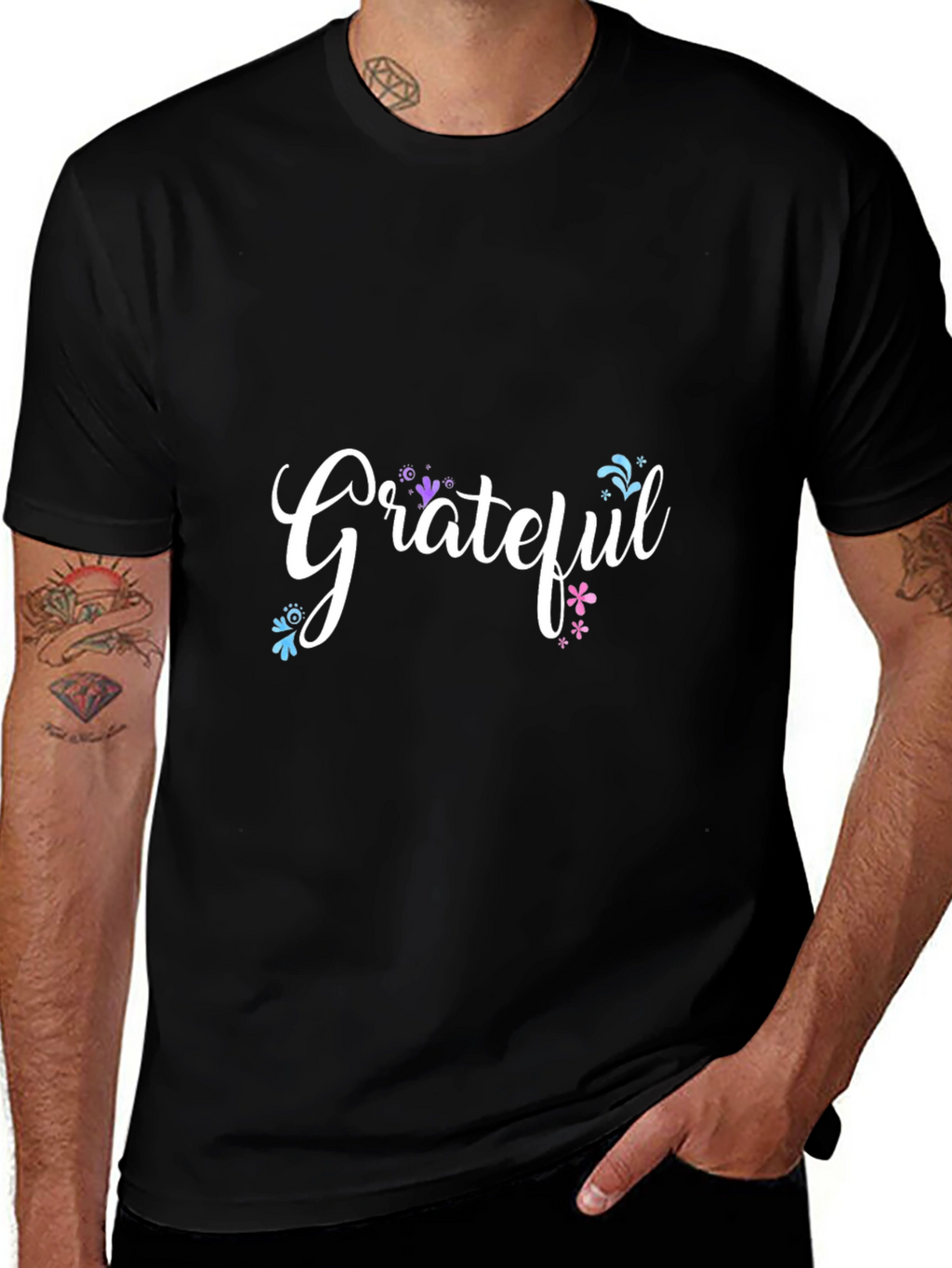 Grateful Graphic T-Shirt - Casual Comfort