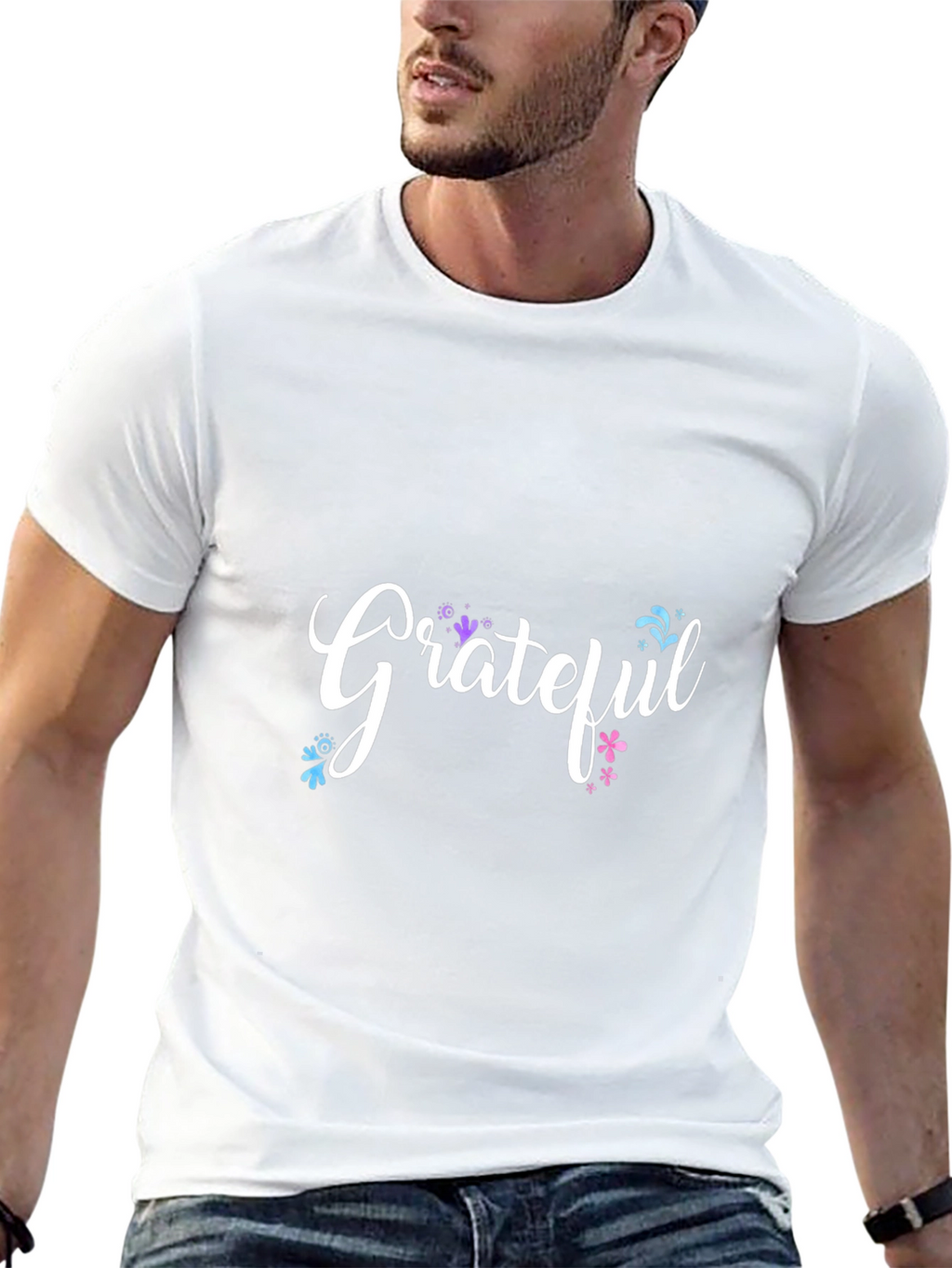 Grateful Graphic T-Shirt - Casual Comfort