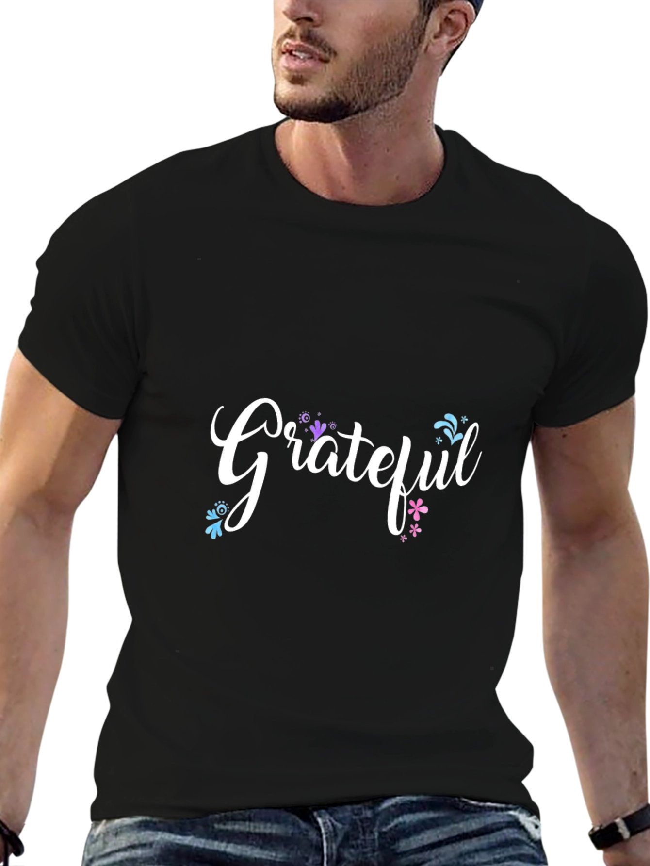 Grateful Graphic T-Shirt - Casual Comfort
