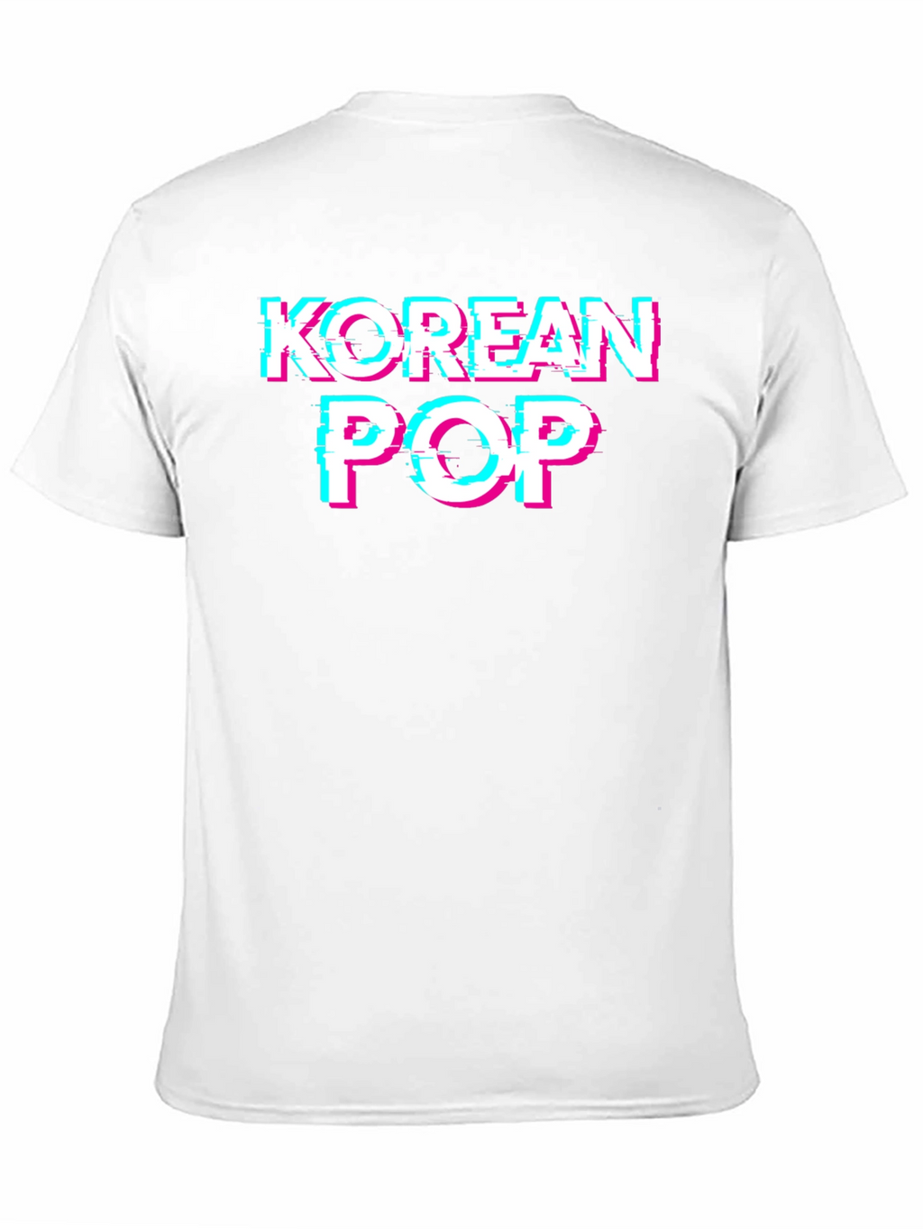 Korean Pop Black Graphic Tee
