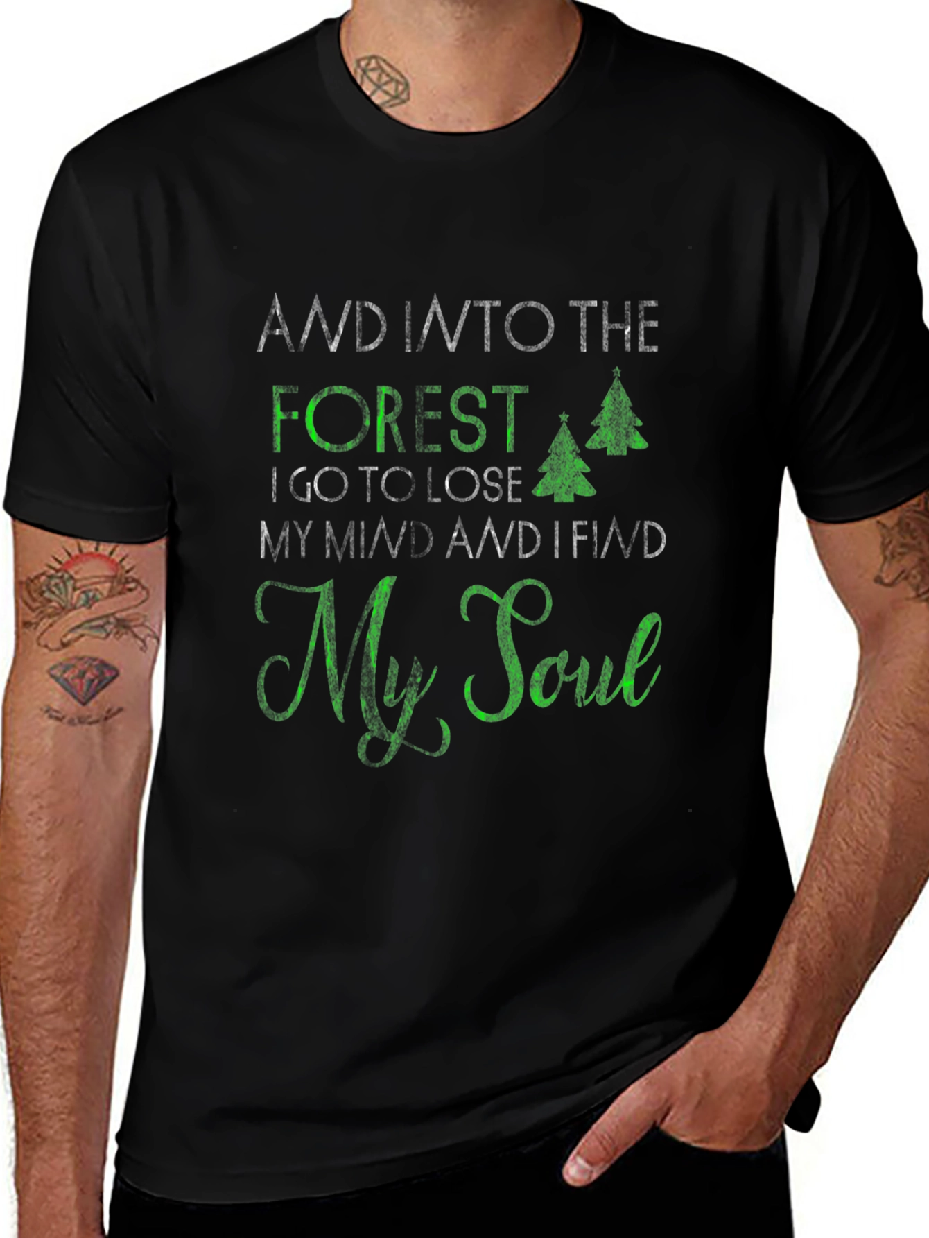 Into The Forest I Go T-Shirt - Nature Lover Apparel
