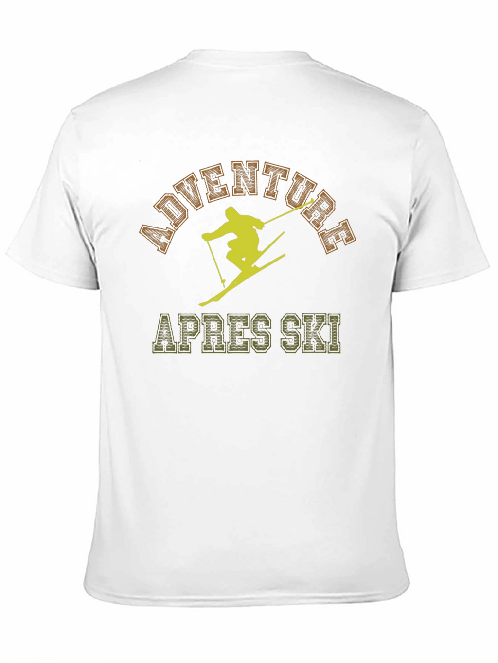 Adventure Apres Ski Black Graphic T-Shirt