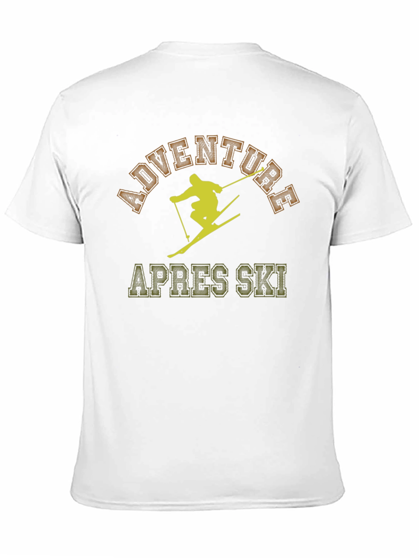 Adventure Apres Ski Black Graphic T-Shirt