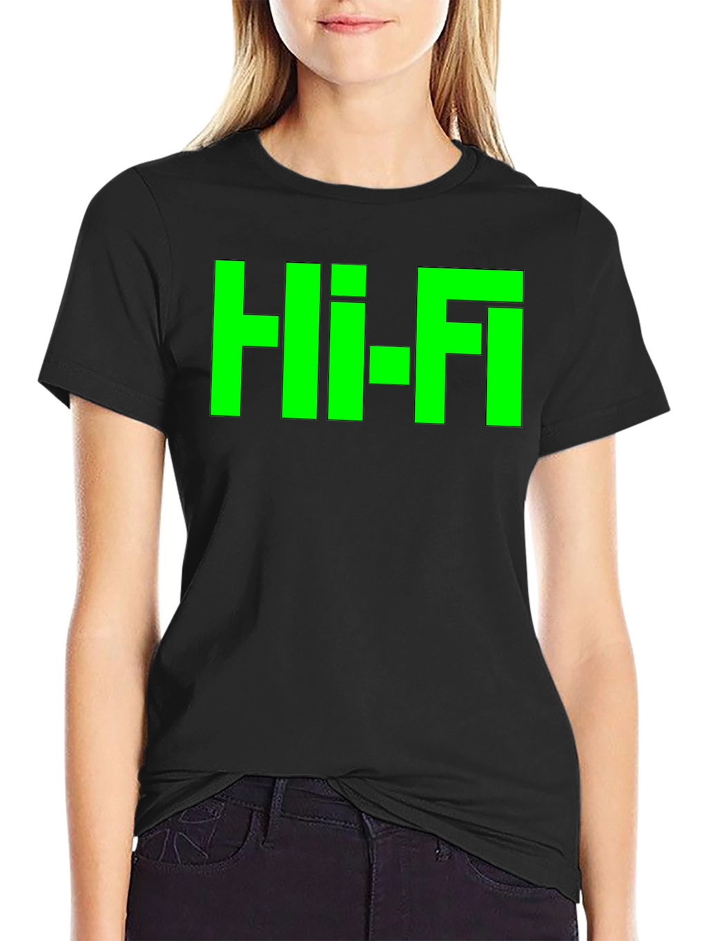 Hi-Fi Graphic Tee - Retro Style