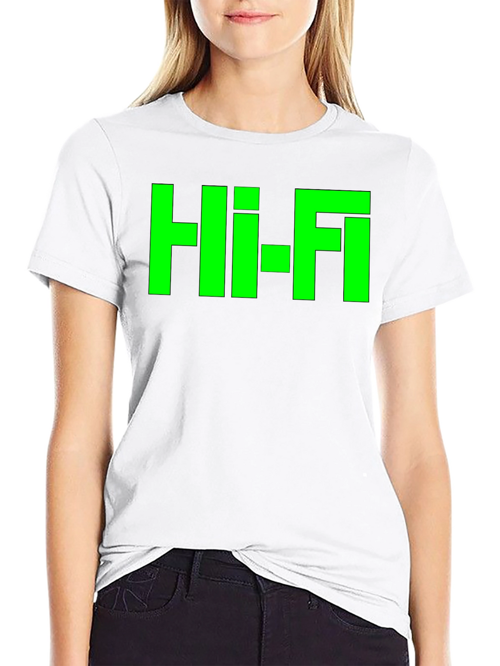 Hi-Fi Graphic Tee - Retro Style