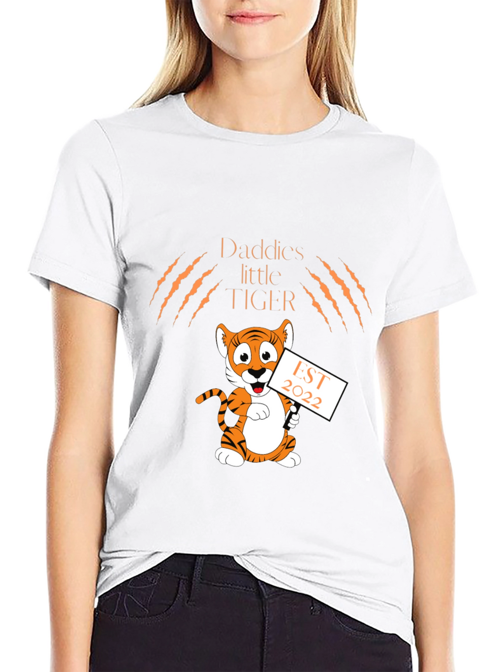 Daddys Little Tiger EST 2022 T-Shirt