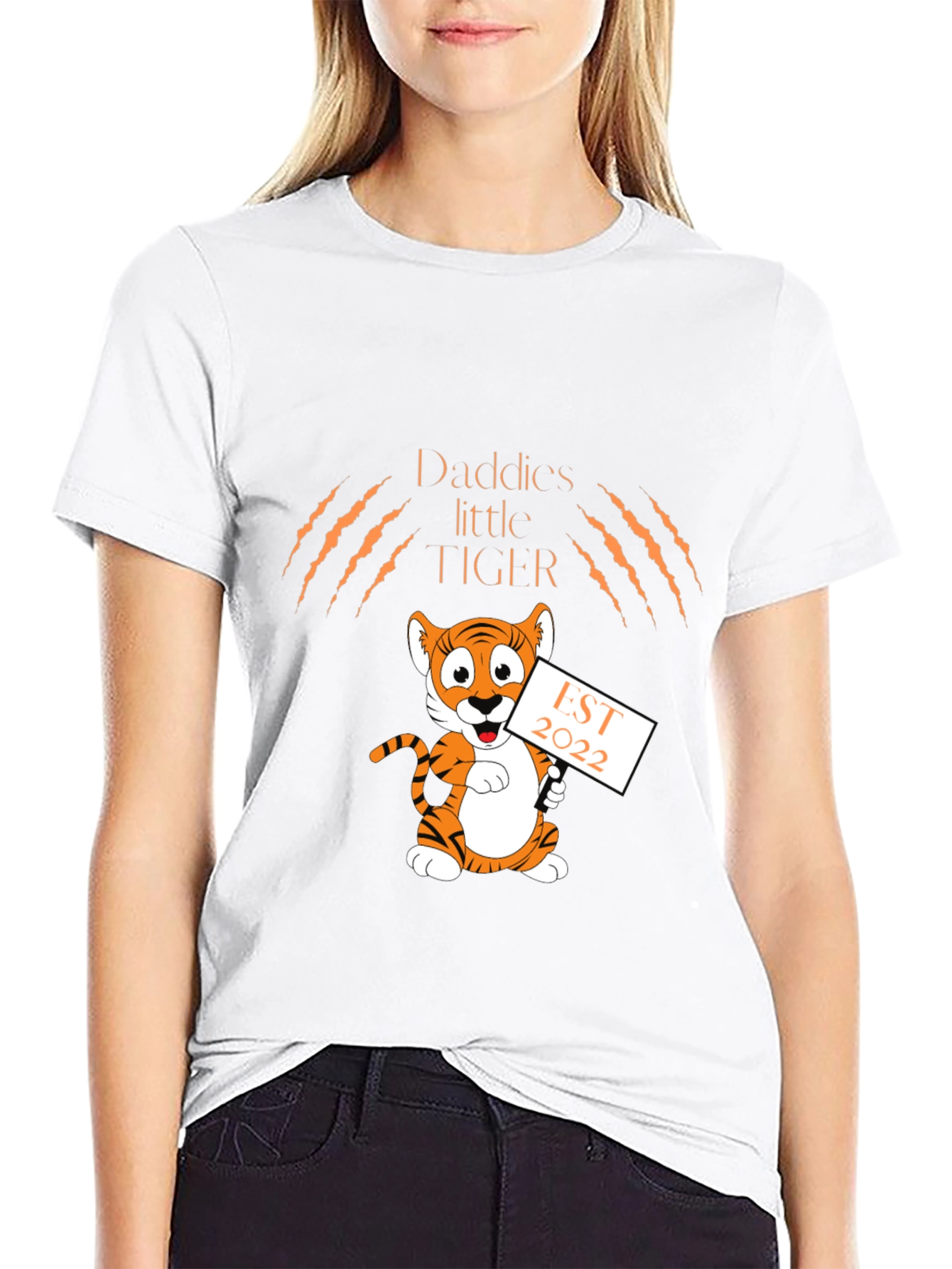 Daddys Little Tiger EST 2022 T-Shirt