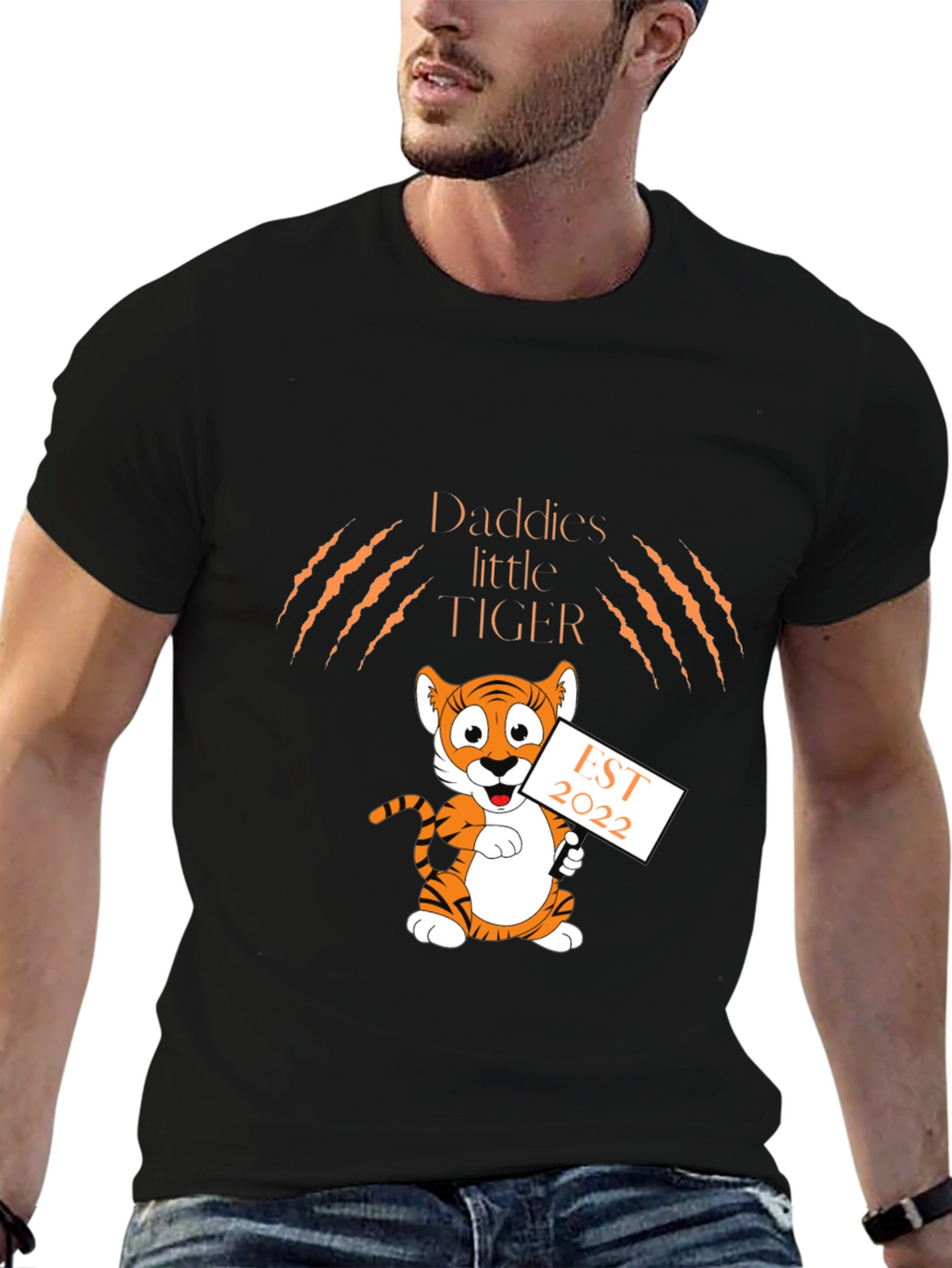 Daddys Little Tiger EST 2022 T-Shirt