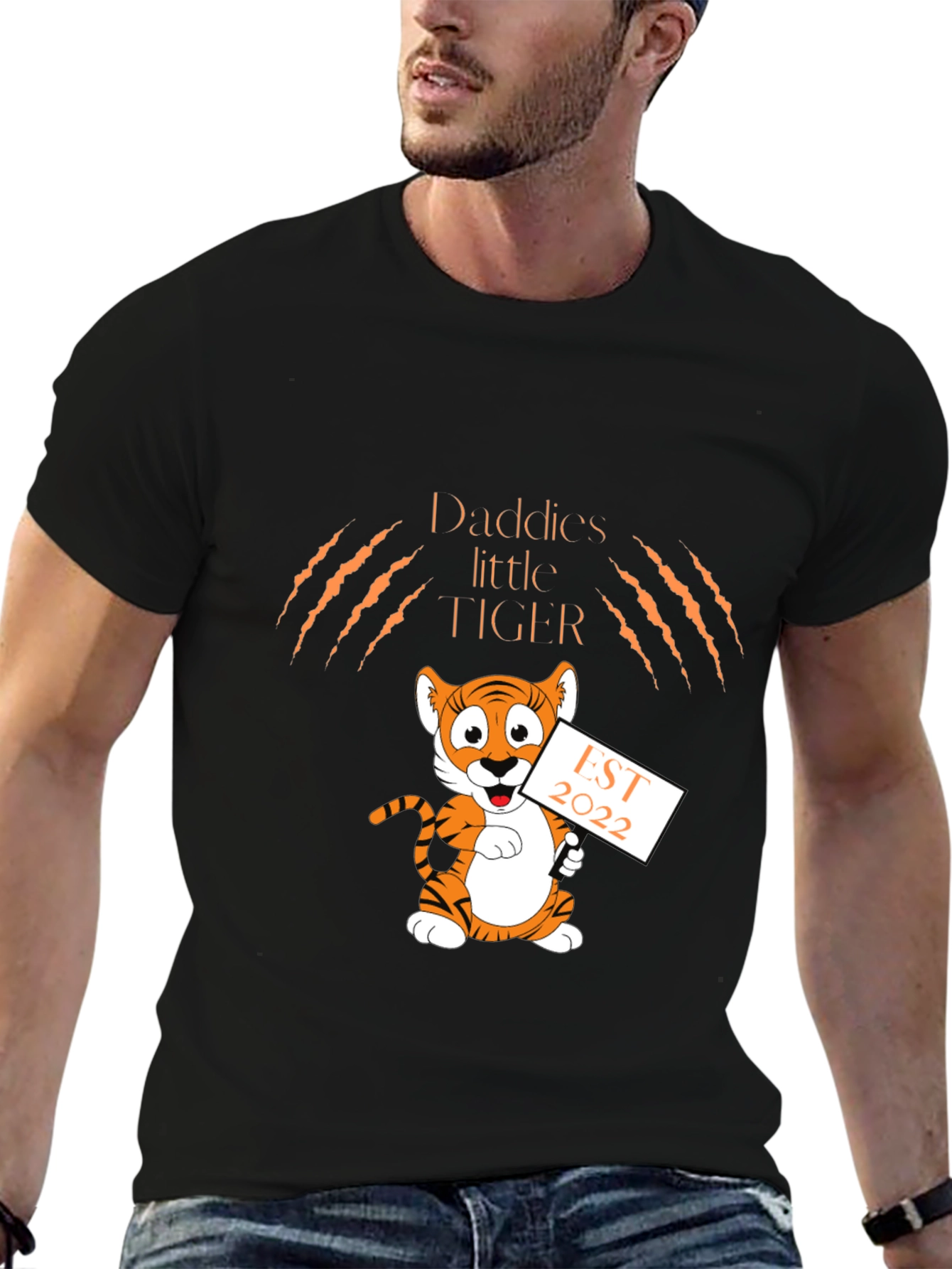 Daddys Little Tiger EST 2022 T-Shirt