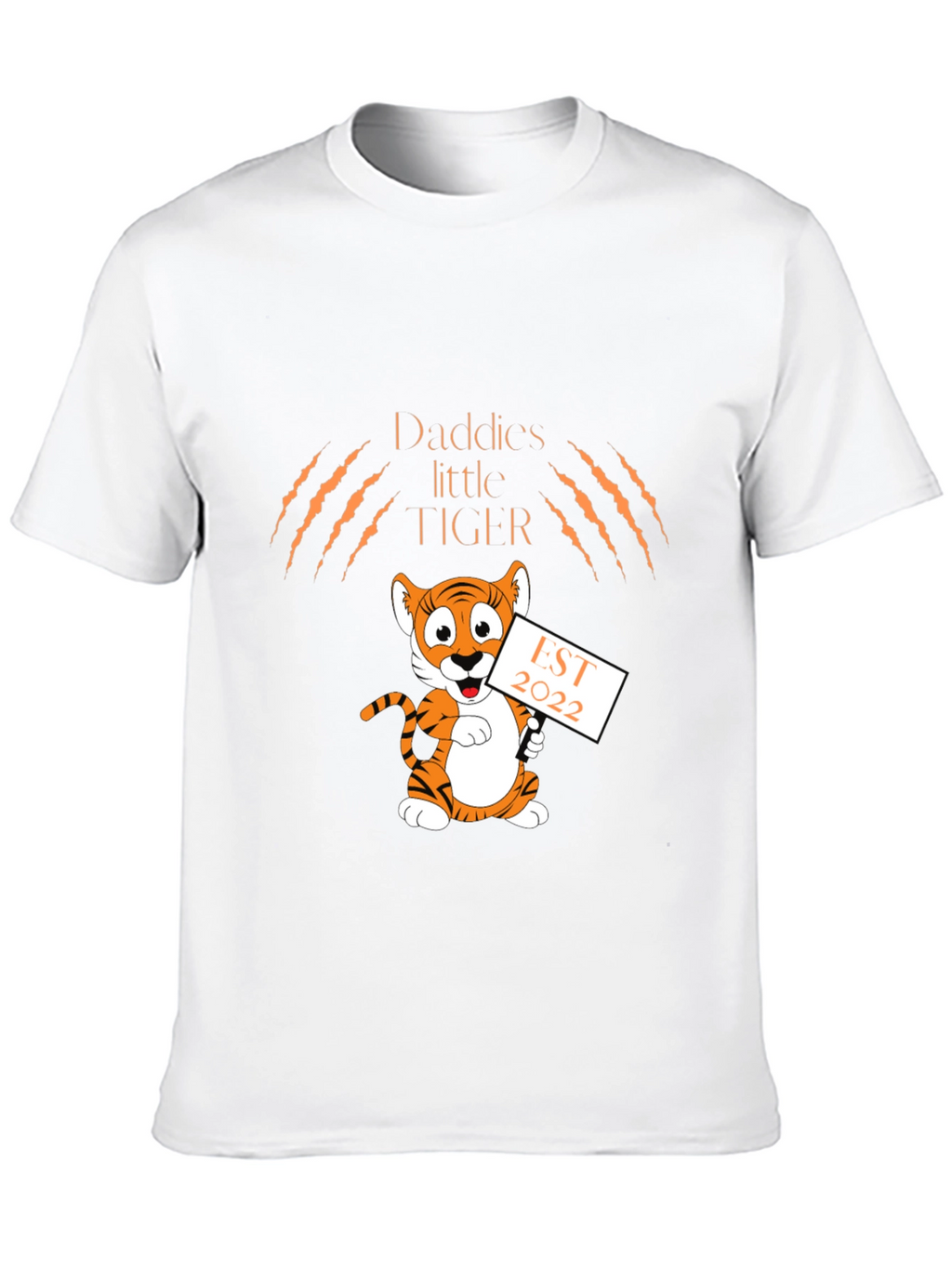 Daddys Little Tiger EST 2022 T-Shirt