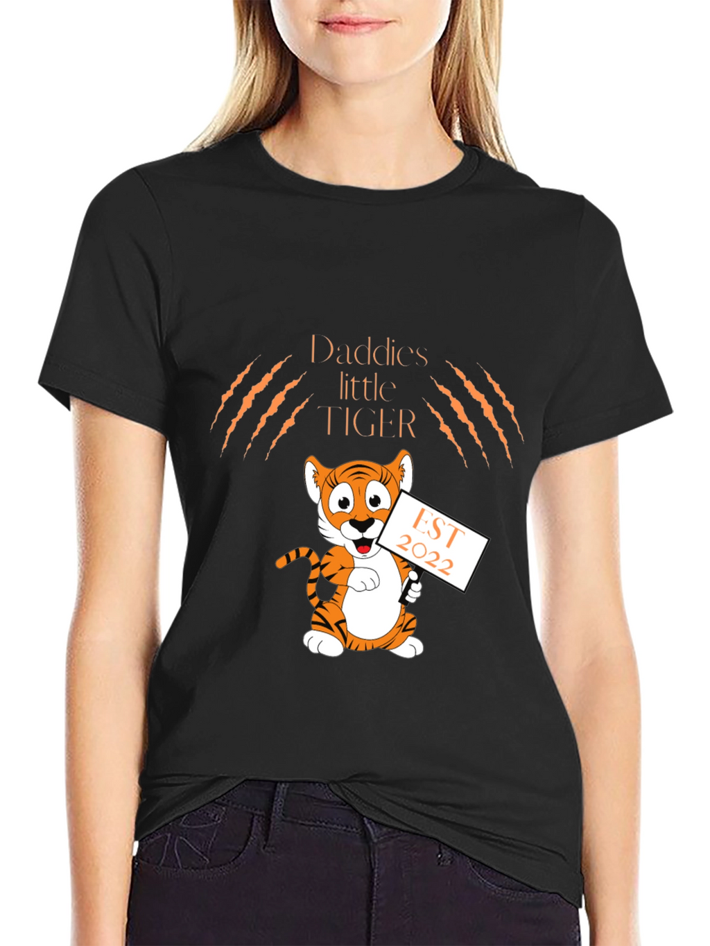 Daddys Little Tiger EST 2022 T-Shirt