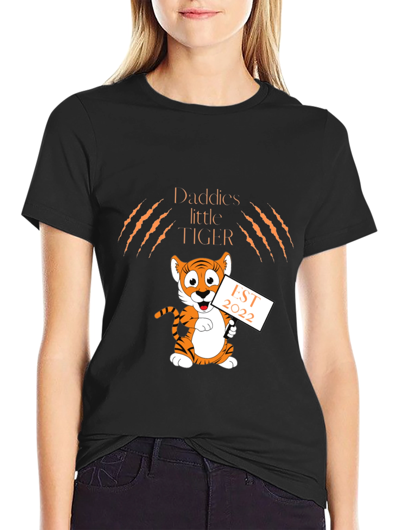 Daddys Little Tiger EST 2022 T-Shirt