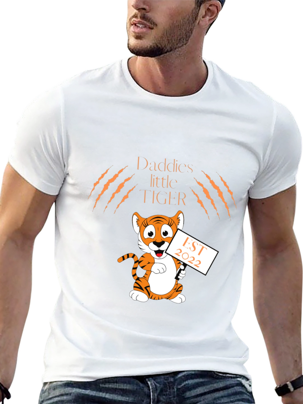 Daddys Little Tiger EST 2022 T-Shirt
