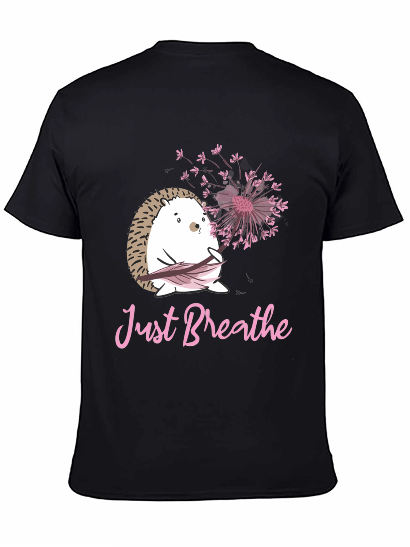 Just Breathe Hedgehog Tee