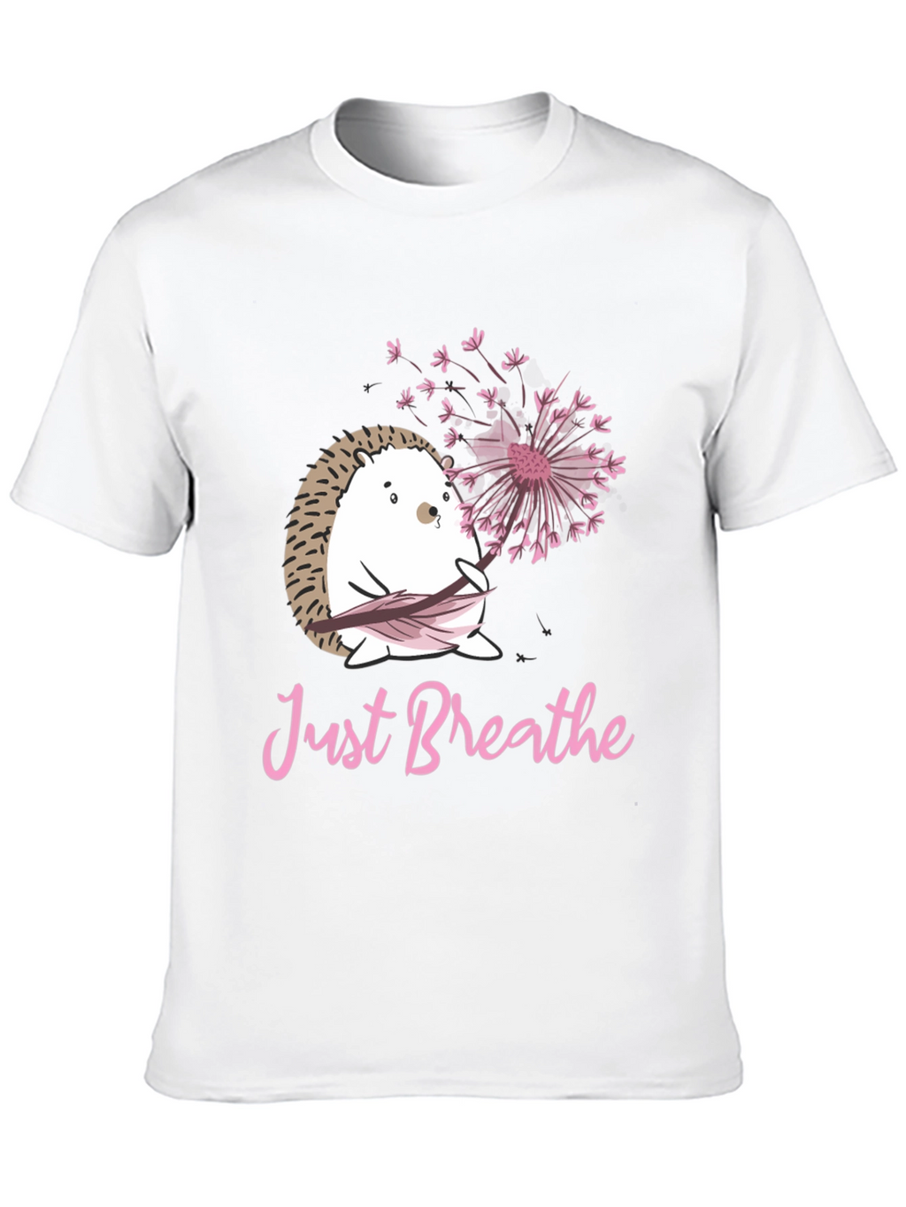 Just Breathe Hedgehog Tee