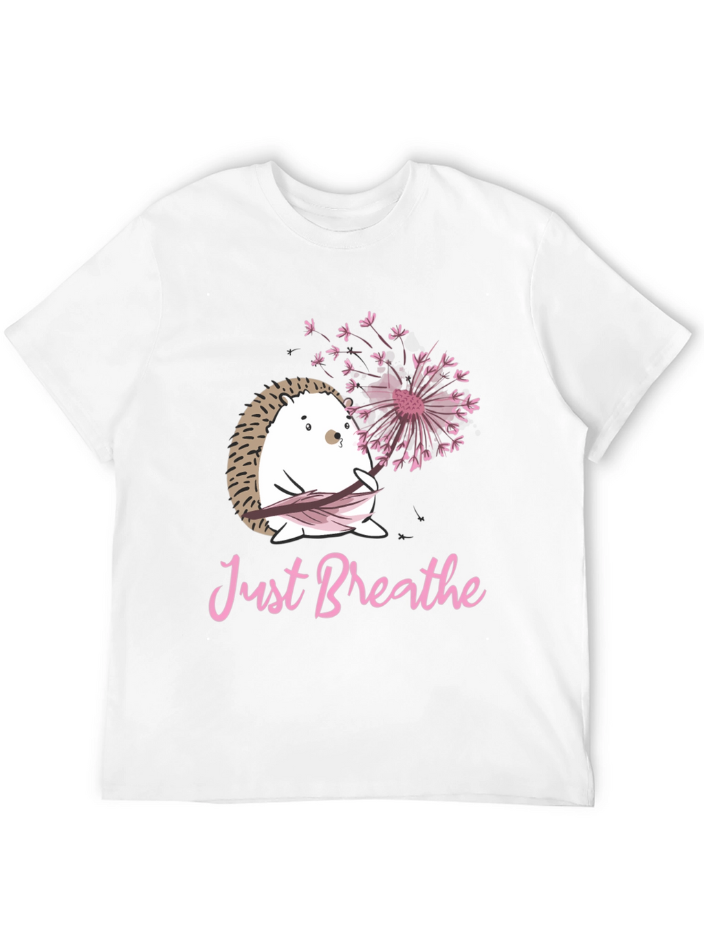 Just Breathe Hedgehog Tee