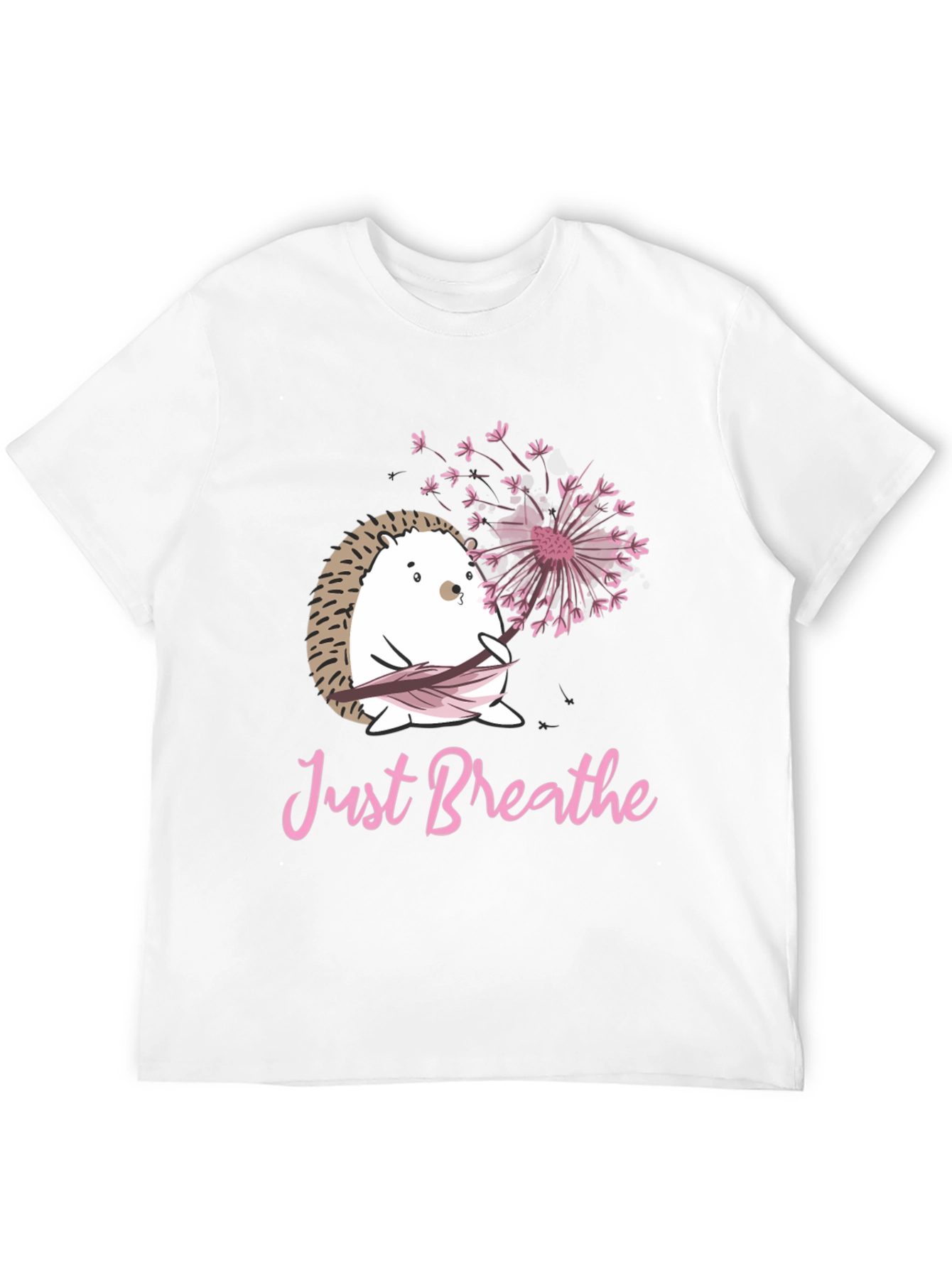 Just Breathe Hedgehog Tee