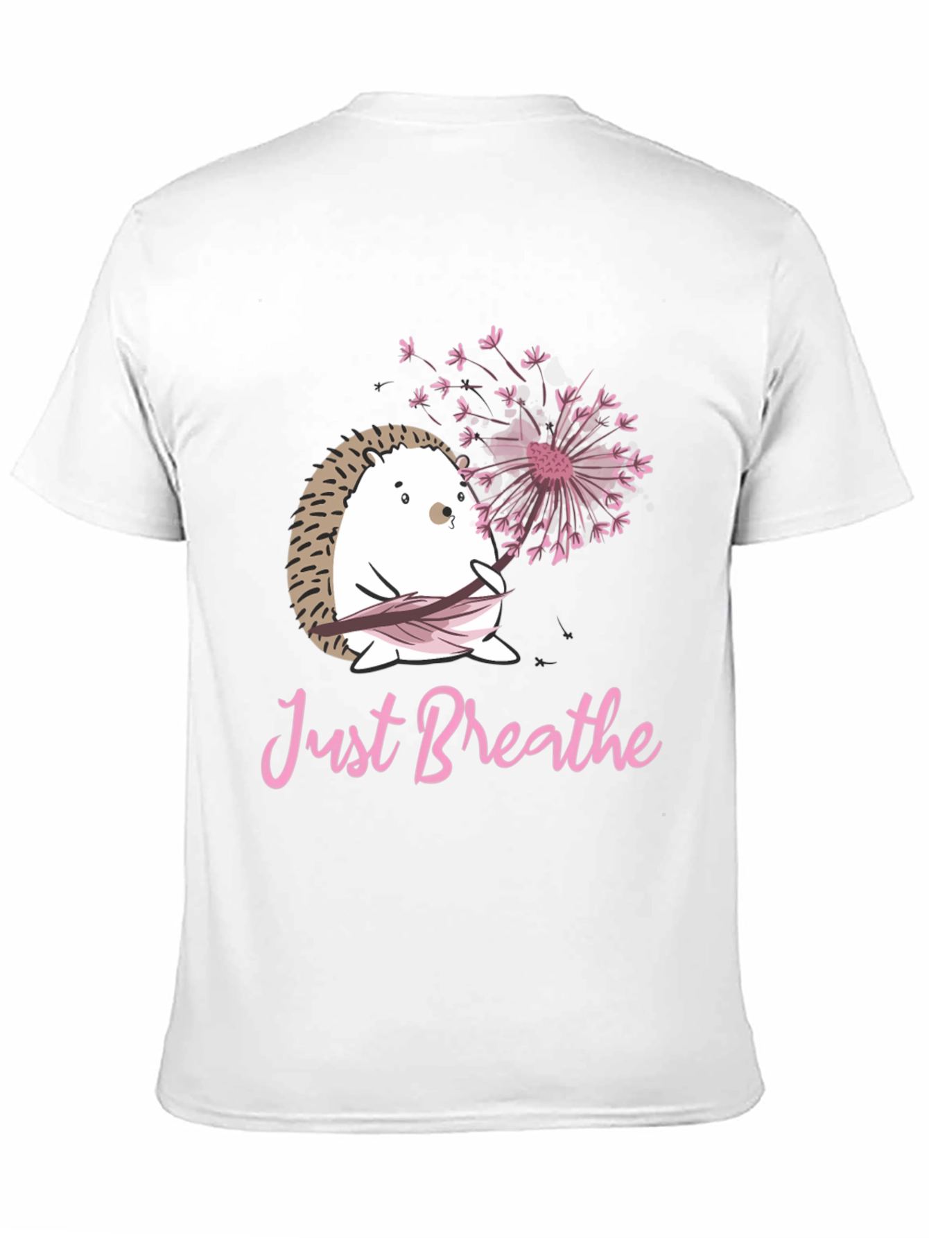 Just Breathe Hedgehog Tee
