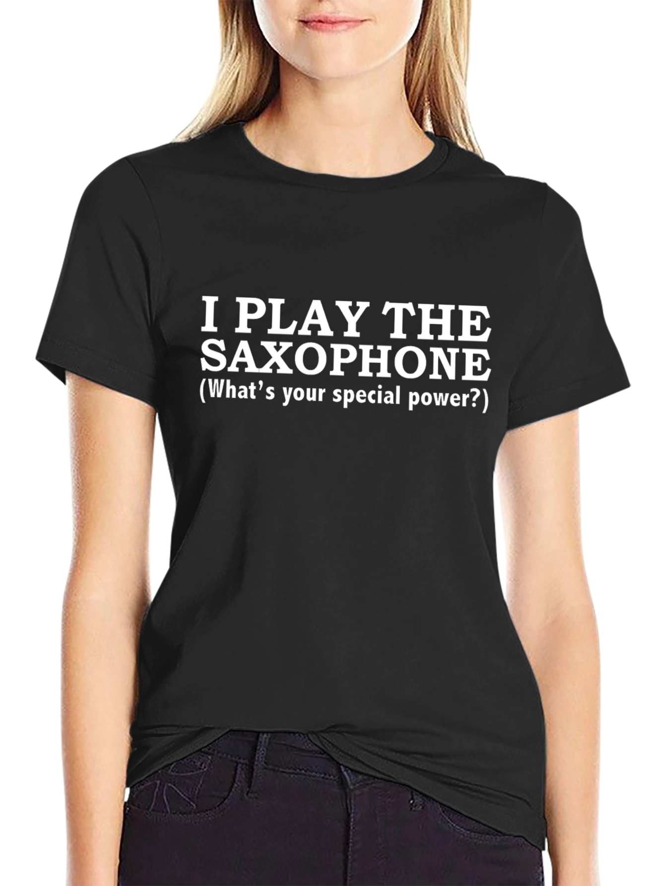 I Play The Saxophone Graphic Tee